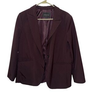 Banana Republic Plum Blazer 12P